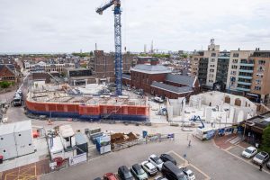 Fase 2 en 3 'De Admiraal' in aanbouw.